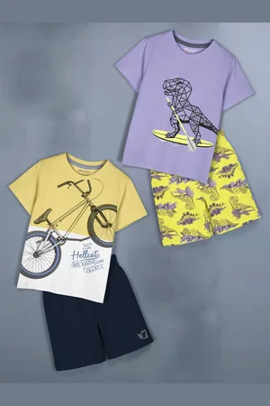 HELLCAT Pack of 2 Girls Printed Clothing Sets