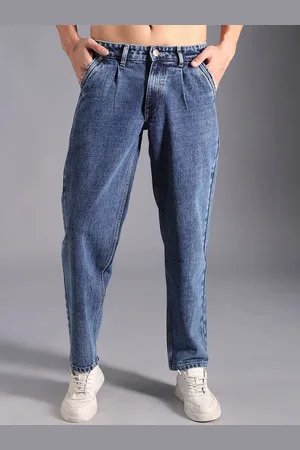 High Star Men Straight Tapered Cotton Fit Jeans