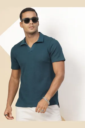 Rigo Polo Collar Pure Cotton Slim Fit T-shirt