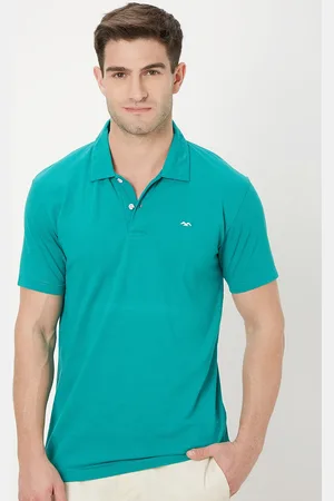 Mufti Men Polo Collar Slim Fit T-shirt