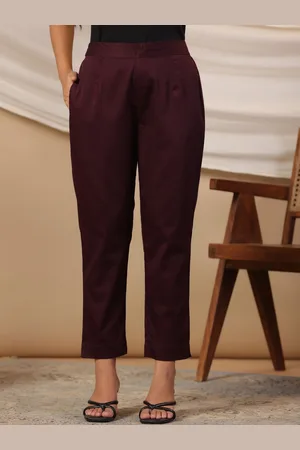 Juniper Women Comfort Slim Fit Cigarette Trousers