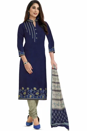 Miraan Printed Pure Cotton Unstitched Dress Material