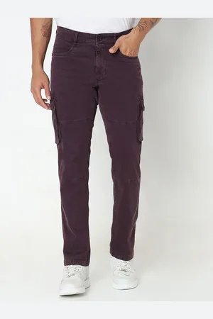 SPYKAR Men Slim Fit Cargos Trousers
