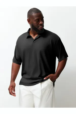 Trendyol Men Solid Polo Collar T-shirt