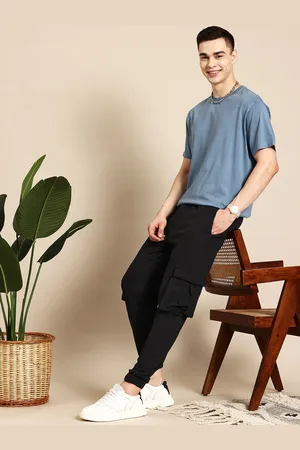 Mast & Harbour Men Cargo Style Joggers