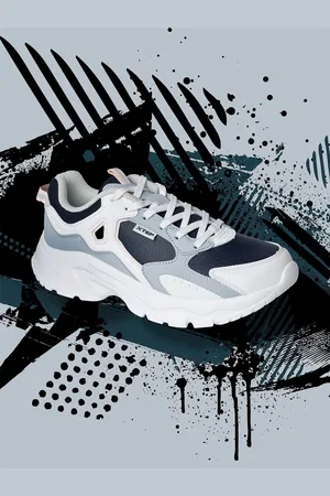 Xtep Women Colourblocked Round Toe Lightweight Sneakers