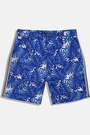 Tommy Hilfiger Boys Printed Mid Rise Cotton Shorts