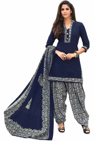 Miraan Printed Pure Cotton Unstitched Dress Material