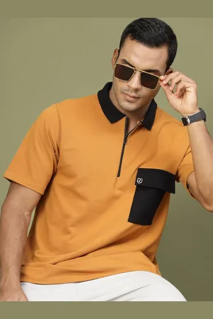 Rigo Polo Collar Pure Cotton Slim Fit T-shirt