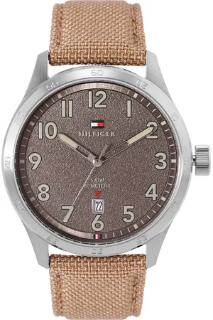 Tommy Hilfiger Men Forrest Leather Strap Analogue Watch TH1710561