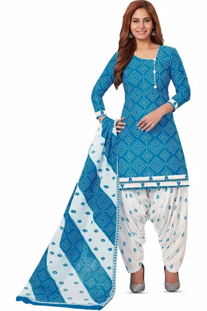 Miraan Printed Pure Cotton Unstitched Dress Material