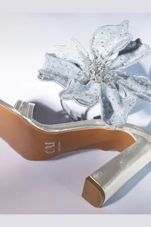 CAÏ Women Bloom Block Heel Sandals