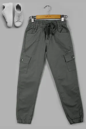 naughty ninos Boys Relaxed Loose Fit Cargos Trousers