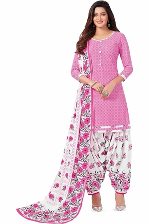 Miraan Printed Pure Cotton Unstitched Dress Material