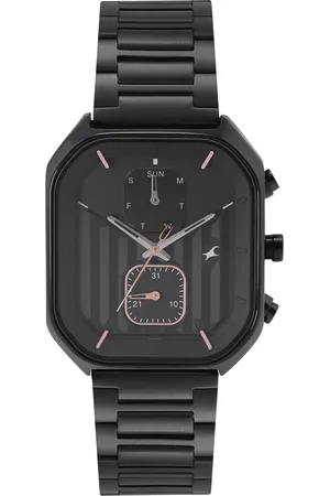 Fastrack Men Slay Day-Date Bracelet Style Straps Analogue Watch 3270NM01