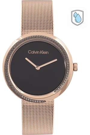 Calvin Klein Women Twisted Bezel Analogue Watch 25200151
