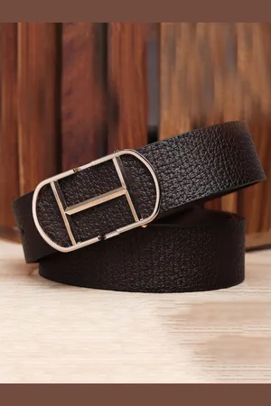 Kastner Men Textured Push Pin Formal Belt