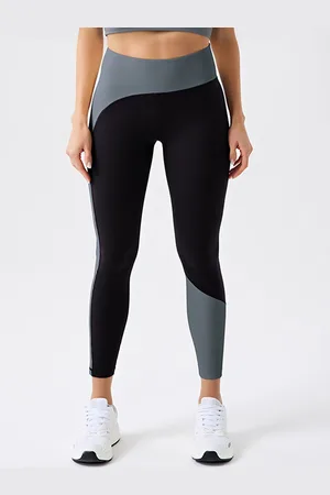 LULU & SKY Women Colourblocked High-Waisted Tights