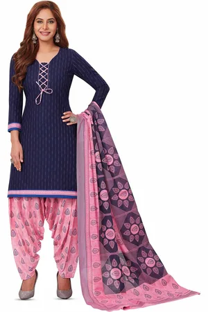 Miraan Printed Pure Cotton Unstitched Dress Material