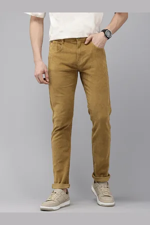 SPYKAR Men Corduroy Chinos Trousers