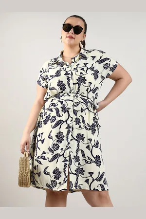 Instafab Women Shirt Collar Shirt Dress