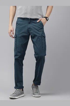 SPYKAR Men Slim Fit Cargos Trousers