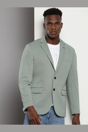 Tommy Hilfiger Notched Lapel Collar Single Breasted Blazers