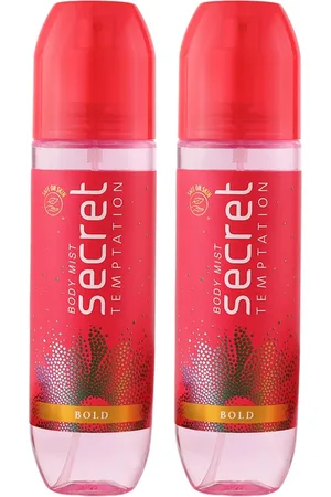 Secret Temptation Women Set Of 2 Bold Long-Lasting Body Mist - 120ml Each