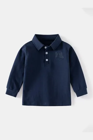 Stylecast Boys Polo Collar Nautical Animal Printed T-shirt
