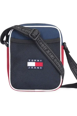 Tommy Hilfiger Men Calceta Reporter Solid Crossbody Backpack