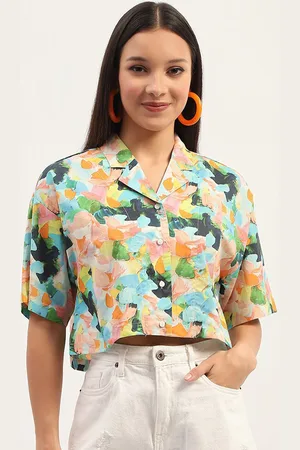 MADAME Women Floral Opaque Printed Casual Shirt