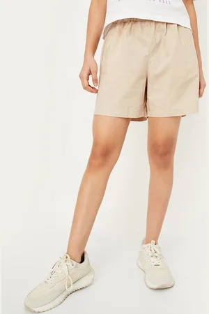Max Collection Girls Mid-Rise Pure Cotton Shorts