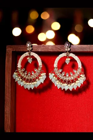 Priyaasi Women Contemporary Chandbalis Earrings