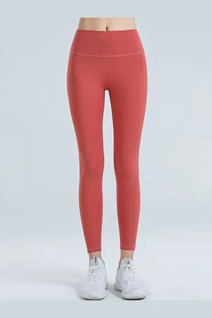 LULU & SKY Women Slim-Fit Seamless Sports Tights