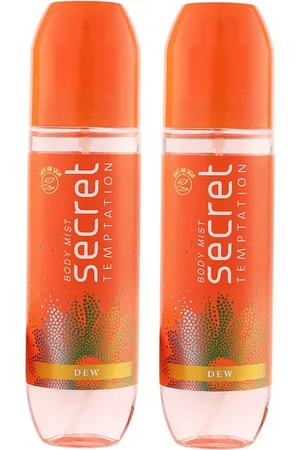 Secret Temptation Women Set Of 2 Dew Long-Lasting Body Mist - 120ml Each