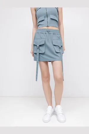 DressBerry Cargo Crew Straight Mini Skirt