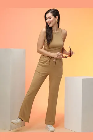 Globus Round-Neck Crop Top With Trouser Co-Ords
