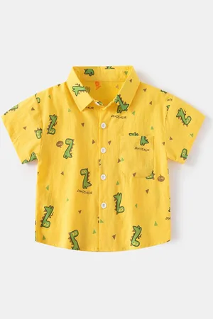 Stylecast Boys Spread Collar Conversational Printed Casual Shirt