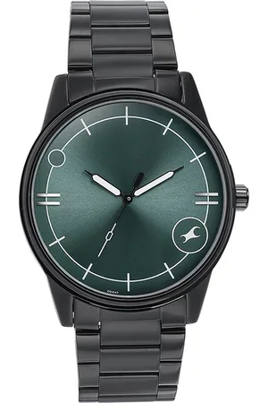 Fastrack Men Grace Bracelet Style Analogue Watch 3305NM04-Green