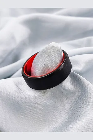 Saizen Men Stainless Steel Adjustable Finger Ring