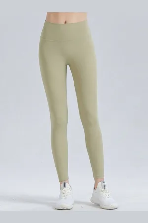LULU & SKY Women Slim-Fit Seamless Sports Tights
