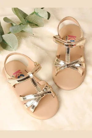KICKS & CRAWL Girls Dreamy Strappy Open Toe Flats