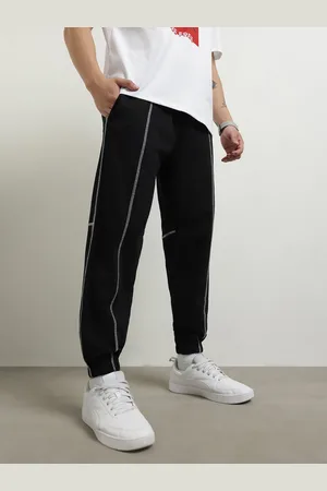 NOBERO Men Solid Oversized Joggers