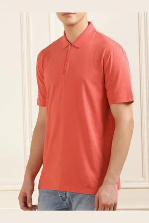 HUGO BOSS Men Cotton Polo Collar T-shirt