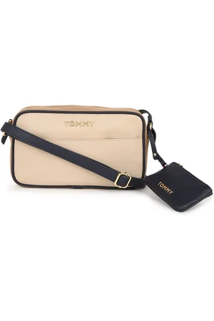 Tommy Hilfiger Half Moon Sling Bag with Tasselled Handbag