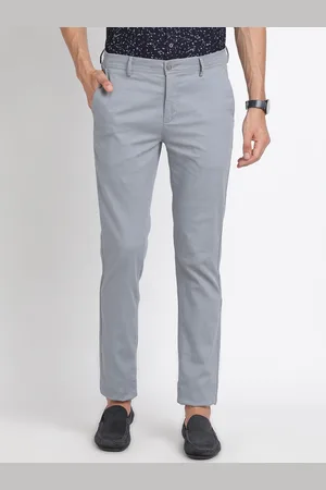 Turtle Men Relaxed Skinny Fit Trousers