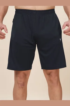 TECHNOSPORT Men Slim Fit Training or Gym Sports Shorts