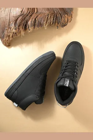 SPYKAR Men Textured PU Oxfords Sneakers