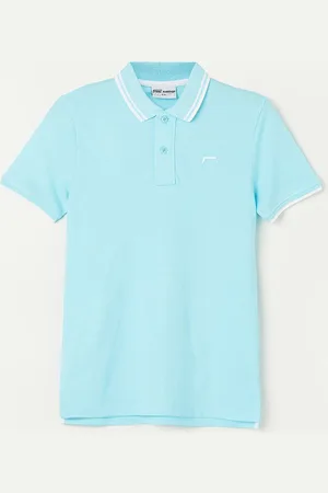 Lifestyle Boys Polo Collar Pure Cotton T-shirt