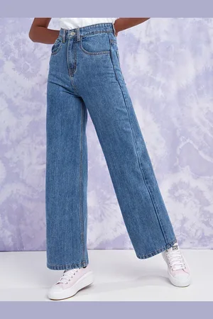 Styli Women High Rise Wide Leg Jeans